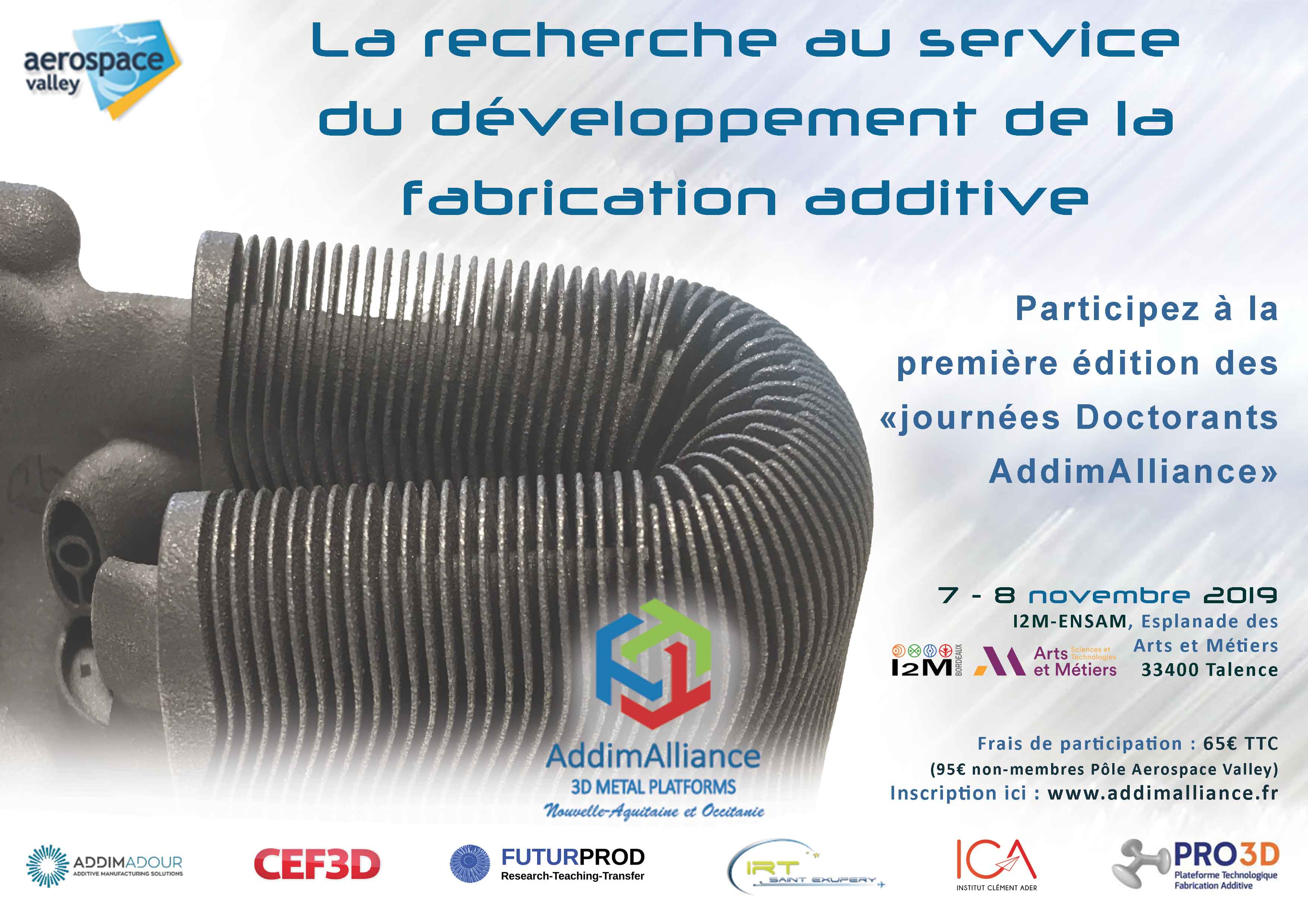 Colloque Addimalliance 7-8 novembre, Bordeaux, contact@addimalliance.fr
